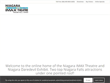 Tablet Screenshot of imaxniagara.com